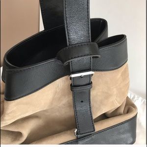 Rebecca Minkoff Suede and leather handbag